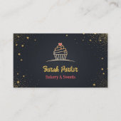 Aangepaste taarten Bakkerij gebak Visitekaartje (Voorkant)