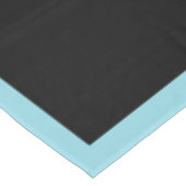 Aangepaste tabel Hoesje Business Logo Blauwe rand Tafelkleed (Gekanteld)