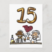 Aangepaste tabel nummer 15 Briefkaarten (Voorkant)