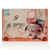 Aangepaste tabelkaarten voor theepot Fantasy Grung (Binnen Horizontaal (Boven))