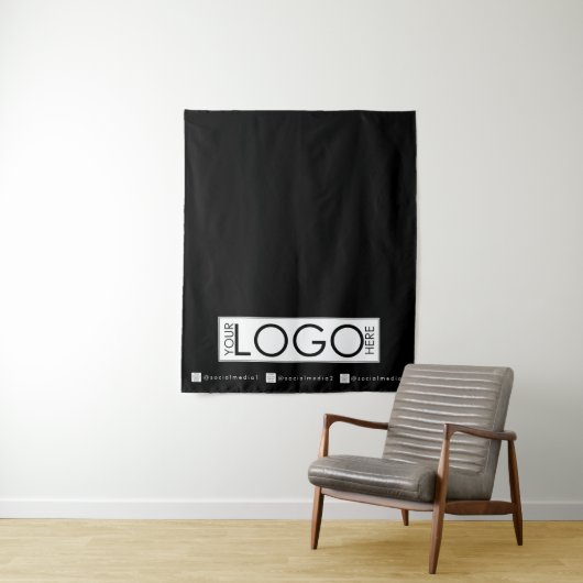 Aangepaste Table Runner Banner voor Evenementen Zw Wandkleed (In situ)