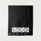 Aangepaste Table Runner Banner voor Evenementen Zw Wandkleed (Voorkant)