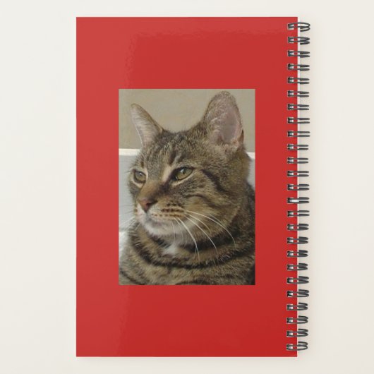 Aangepaste tablet-cat Planner (Achterkant)