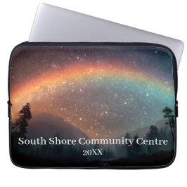 Aangepaste tablet Sleeve – Rainbow Starry Sky Desi