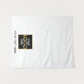 Aangepaste Tafel Runner Banner Zakelijk Logo Evene Wandkleed (Voorkant (horizontaal))