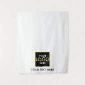 Aangepaste Tafel Runner Banner Zakelijk Logo Evene Wandkleed (Voorkant)