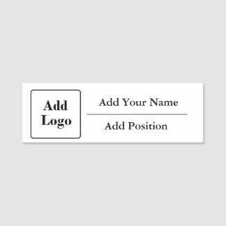 Aangepaste tag voor bedrijfsnaam