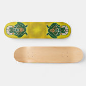 Aangepaste Taíno Atabey Skateboard Deck (Horizontaal)