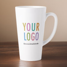 Aangepaste Tall Latte Mok Aangepaste Logo 17 oz