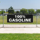 Aangepaste tankstation Business Outdoor Spandoek (Insitu)