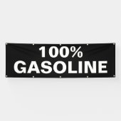 Aangepaste tankstation Business Outdoor Spandoek (Horizontaal)