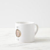 "Aangepaste tante | Gepersonaliseerde foto cadeau Espresso Kop (Voorkant rechts)