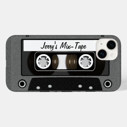 Aangepaste tape combineren Case-Mate iPhone case (Achterkant (horizontaal))