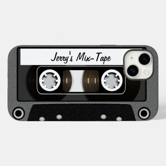 Aangepaste tape combineren Case-Mate iPhone case (Achterkant (horizontaal))