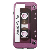 Aangepaste tape combineren Roze Case-Mate iPhone Case (Achterkant)