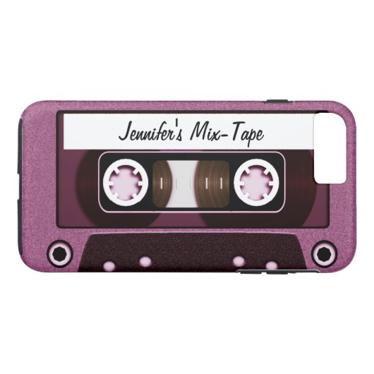 Aangepaste tape combineren Roze Case-Mate iPhone Case (Achterkant (Horizontaal))