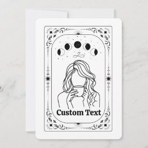 Aangepaste Tarot Astrologie Fortune Magische Sterr Kaart