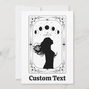 Aangepaste Tarot Feministische BFF Magische Mystie Kaart