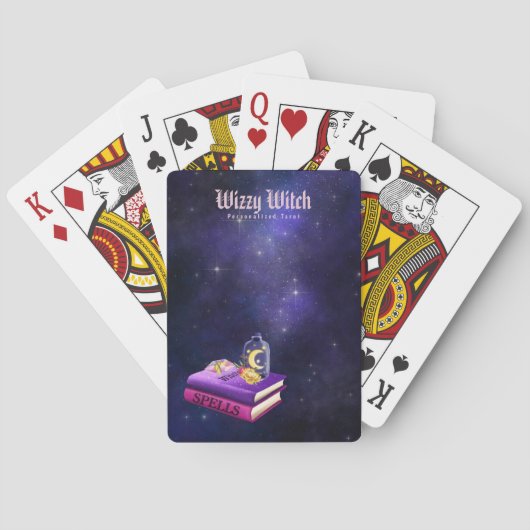 Aangepaste tarotkaarten Plain Deck Cartomancy Pokerkaarten (Achterkant)