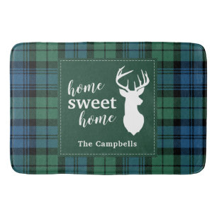 Aangepaste Tartan Kerstmis Campbell Pset Badmat