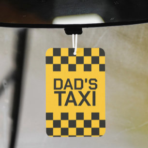 Aangepaste taxi gepersonaliseerde naam luchtverfrisser