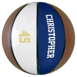 Aangepaste Team Club Speler Naam Nummer Monogramme Basketbal