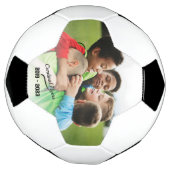 Aangepaste teamfoto voetbal (Gedraaid)