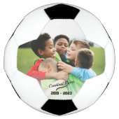 Aangepaste teamfoto voetbal (Voorkant)