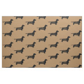 Aangepaste teckel hond stof (Fat Quarter)