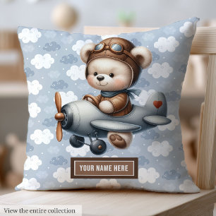 Aangepaste Teddy Bear Pillow Kussen Baby Boy Nurse