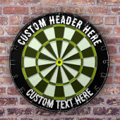 Aangepaste tekentartboard dartbord