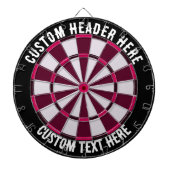 Aangepaste tekentartboard dartbord (Voorkant)
