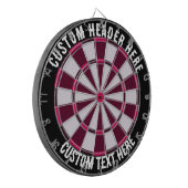 Aangepaste tekentartboard dartbord (Voorkant Links)