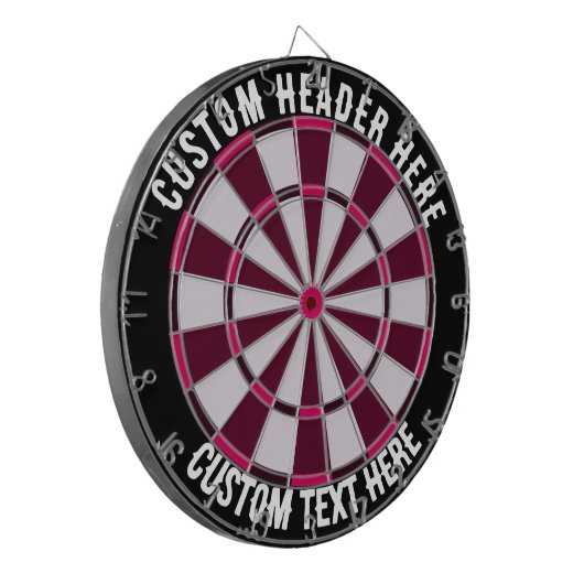 Aangepaste tekentartboard dartbord (Voorkant Links)