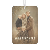 Aangepaste tekst 2 Foto Auto Luchtverfrisser (Achterkant)