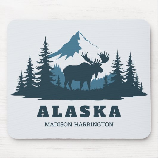 Aangepaste tekst ALASKA Muismat (Voorkant)