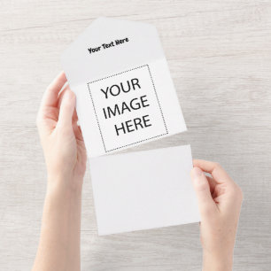 Aangepaste tekst all in one uitnodiging