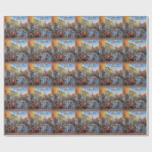 Aangepaste tekst Amsterdam Cadeaupapier (Vlak)