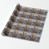 Aangepaste tekst Amsterdam Cadeaupapier (Uitgerold)