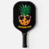 Aangepaste tekst 🍍 🍍 ananas, tweezijdig pickleball paddle (Voorkant)