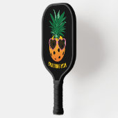 Aangepaste tekst 🍍 🍍 ananas, tweezijdig pickleball paddle (Links)