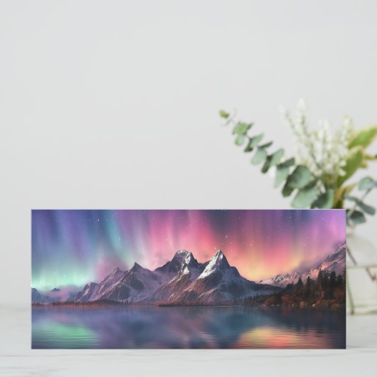 Aangepaste tekst Aurora Borealis (Staand voorkant)