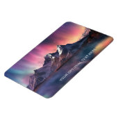 Aangepaste tekst Aurora Borealis Magneet (Linkerzijde)