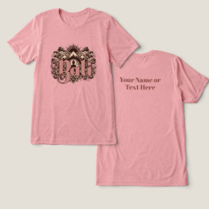 Aangepaste tekst Bali Tri-Blend Shirt