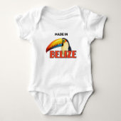 Aangepaste tekst BELIZE Toucan Romper (Voorkant)