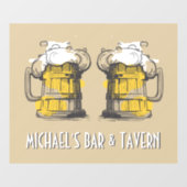 Aangepaste tekst Bijenisolatie Raamsticker (Vel)