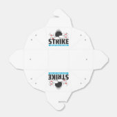 Aangepaste tekst Bowling Strike Bedankdoosjes (Uitgevouwen)