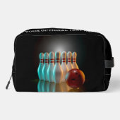 Aangepaste tekst Bowling Strike Toilettasje (Achterkant)