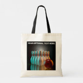 Aangepaste tekst Bowling Strike Tote Bag (Achterkant)