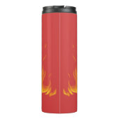 Aangepaste tekst Brandweertumblaar Thermosbeker (Achterkant)